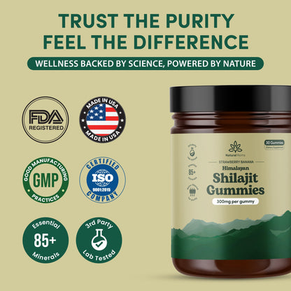 Pineapple Shilajit Gummies